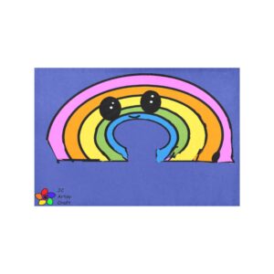 Space Rainbow - Placemat 12 x 18 inches