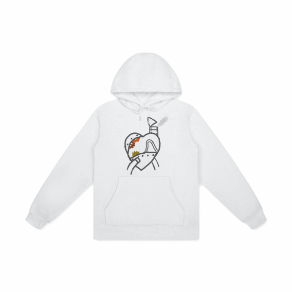 JC's "Heart" design - Adult Hoodie (Made in China)