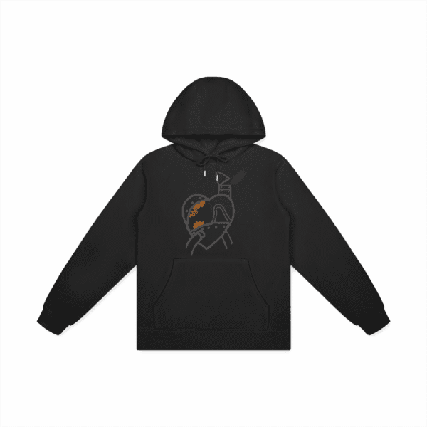 JC's "Heart" design - Adult Hoodie (Made in China) - Image 3